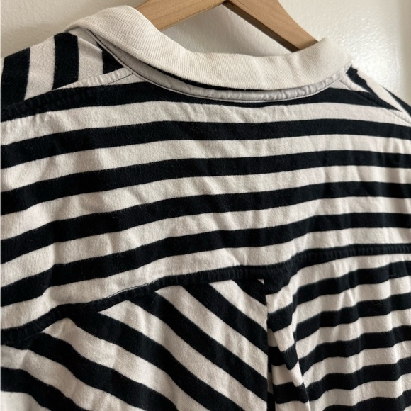 Maeve by Anthropologie Striped Polo Mini Dress with Pockets size Medium - Picture 5 of 8